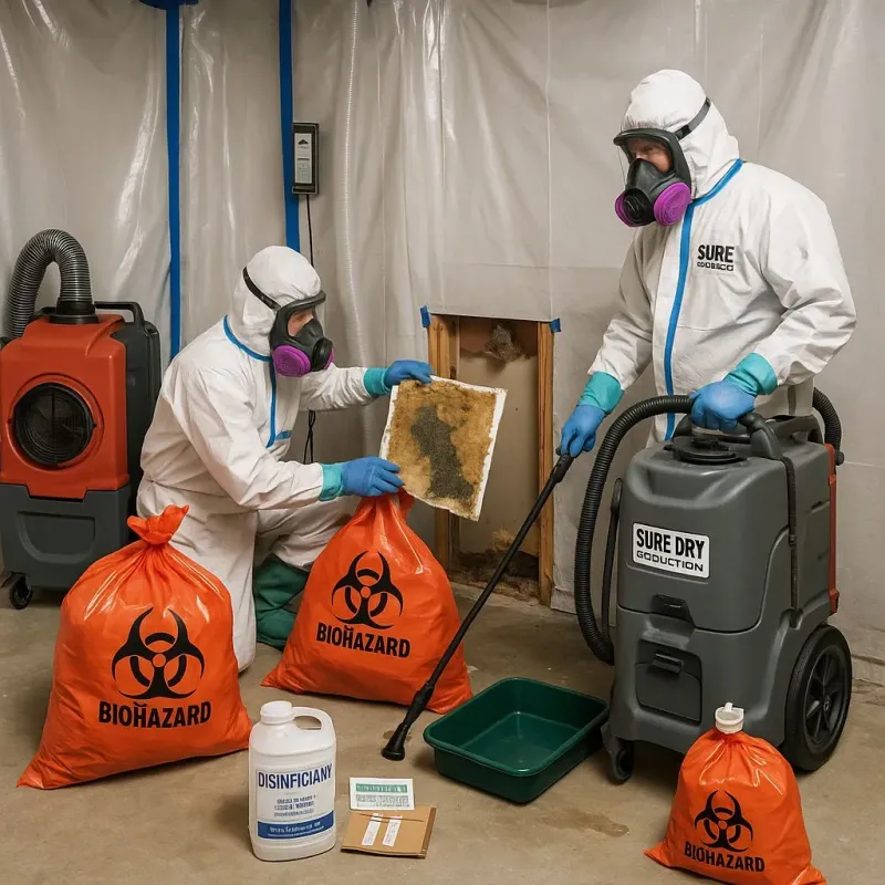 Contaminated Water Handling Protocols process in Algonac, MI