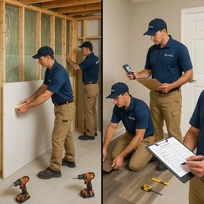 Repairs and Reconstruction process in Algonac, MI
