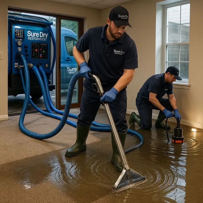 Water Extraction and Removal process in Algonac, MI